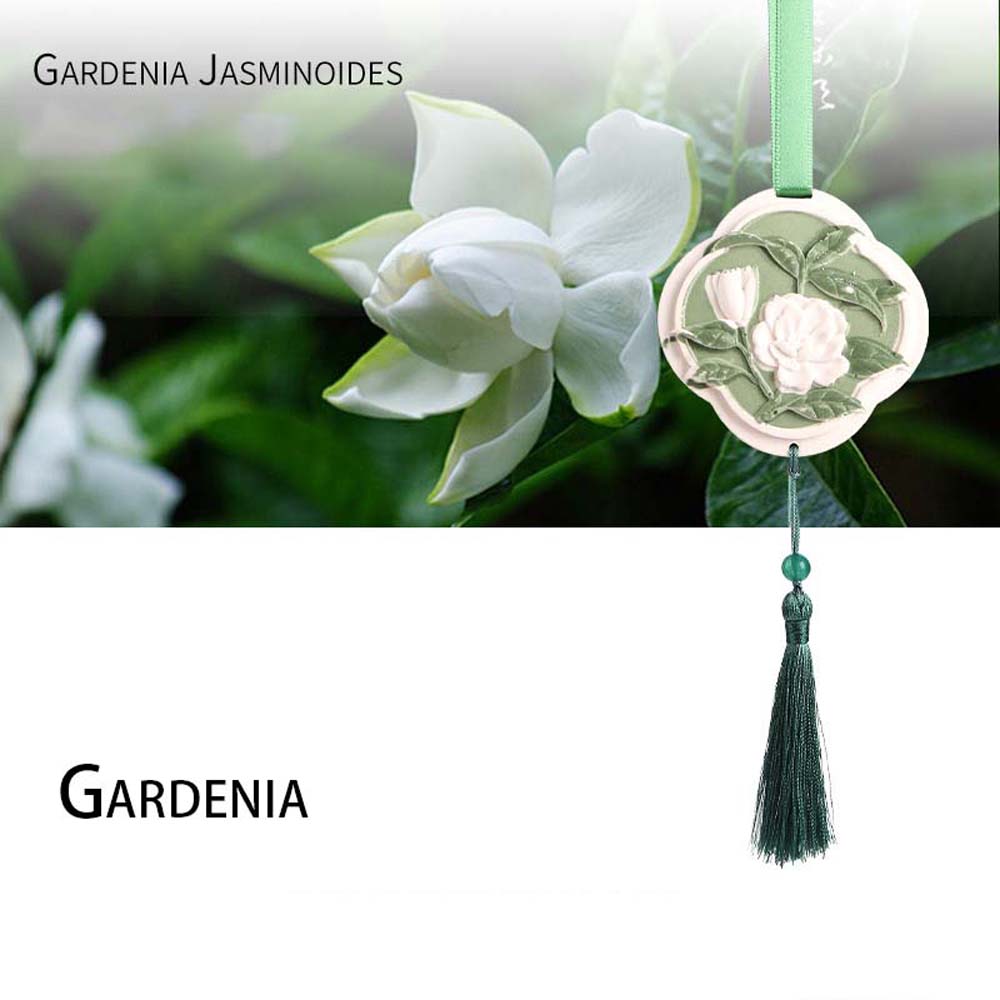 Perfume Gardenia Fragrance - قلادة عطر السيارة أوسمانثوس جاردينيا أوسمانثوس