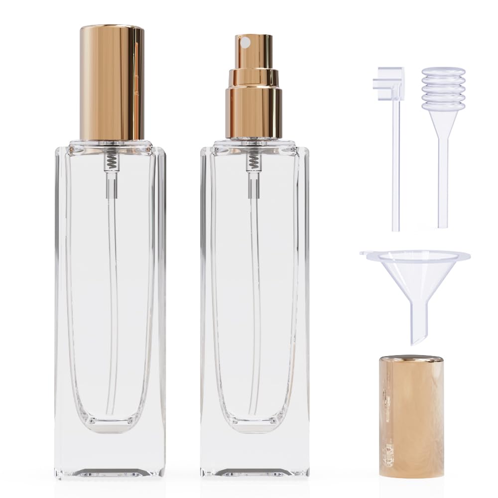 Perfume Fragrance Liquid - قطعتان من رذاذ زجاجة عطر فارغة