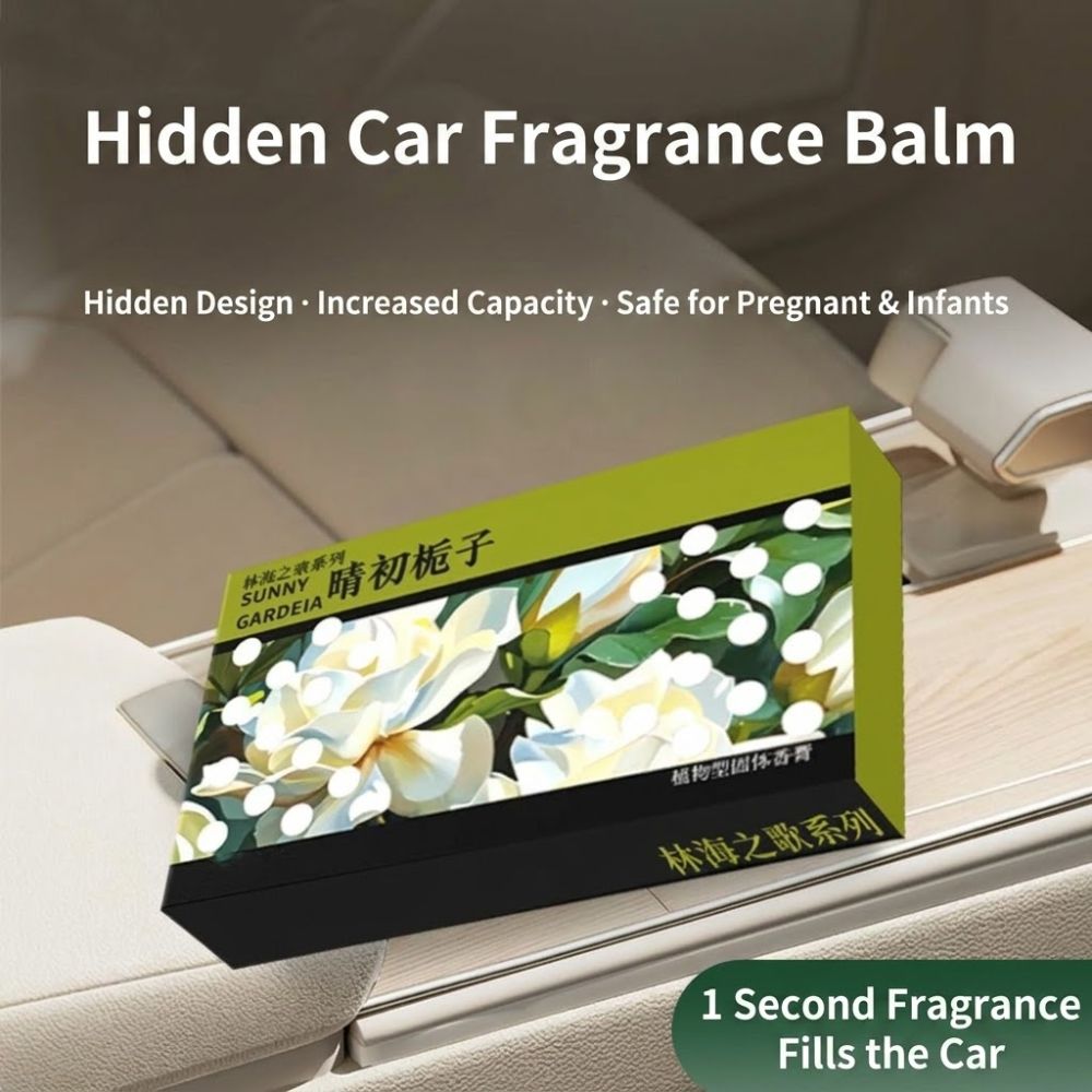 معطر جو صلب للسيارة برائحة الغ - مراجعة Perfume Gardenia Fragrance وسعره