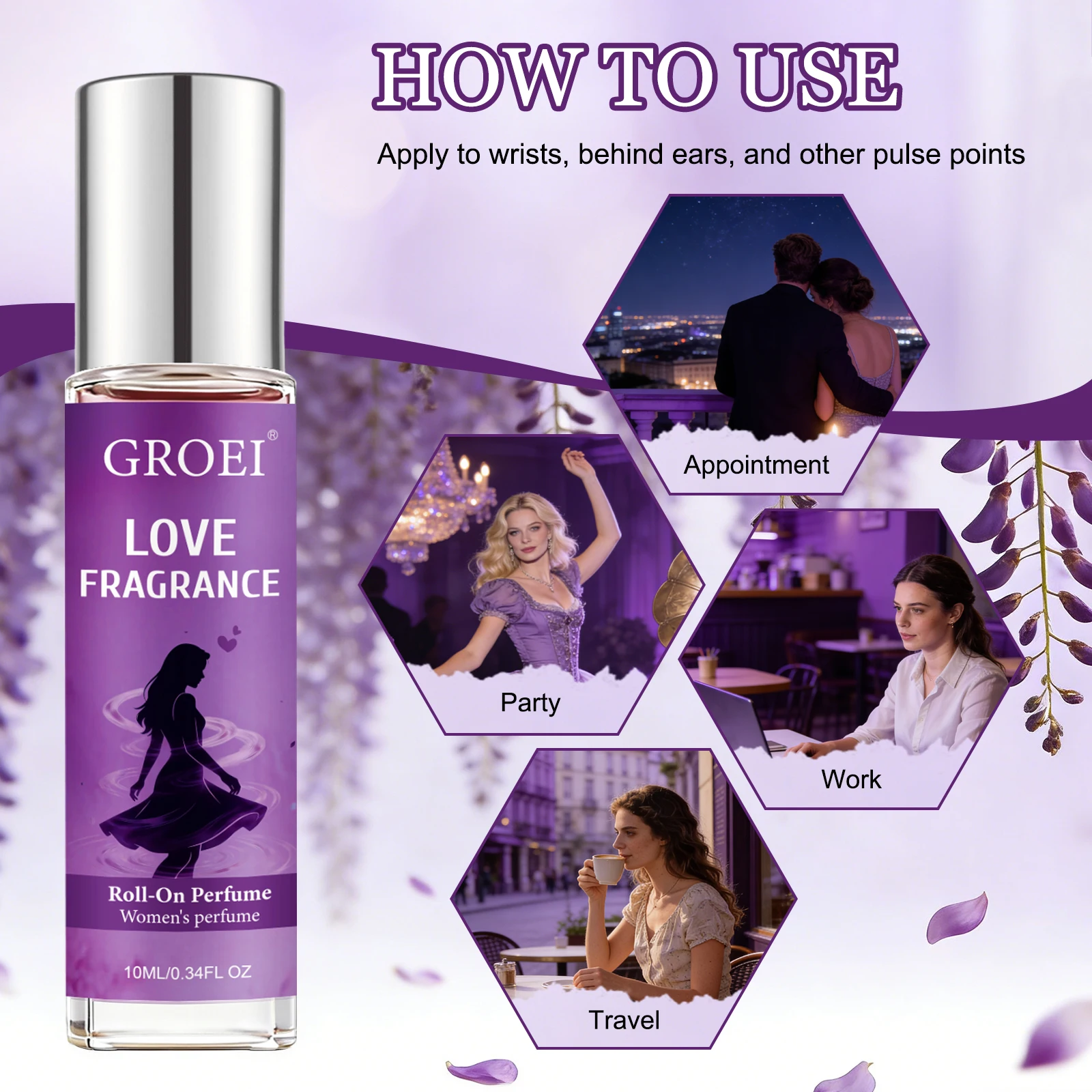 عطر نسائي من جروي بحجم 10 مل،  - مراجعة Fragrance-Oils Perfume وسعره