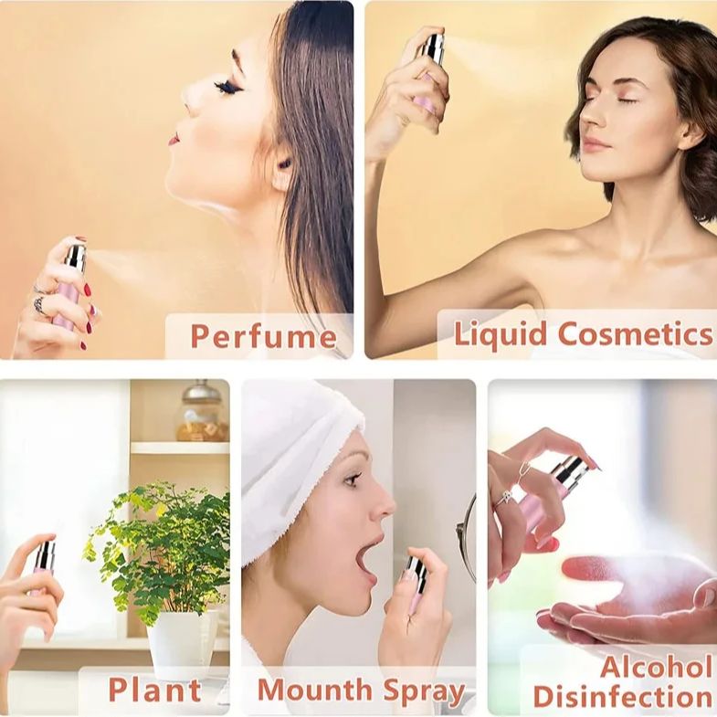 4 قطع + 4 ملحقات رذاذ عطر صغير - مراجعة Perfume Fragrance Liquid وسعره