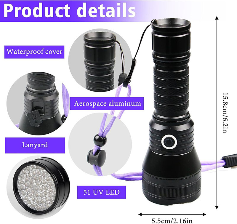 مصباح يدوي TOPCOM 51LED بالأشع - مراجعة Amber Musk Oil وسعره