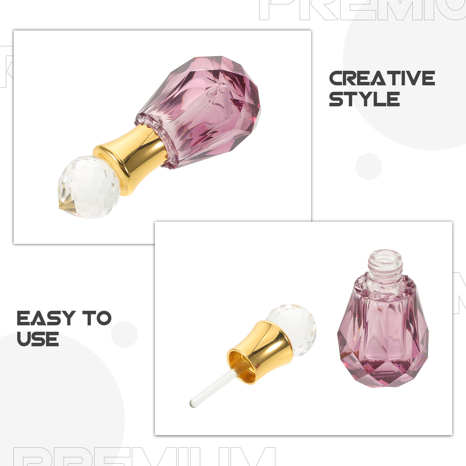 زجاجة عطر فارغة سعة 6 مل مع قط - مراجعة Fragrance-Oils Perfume وسعره