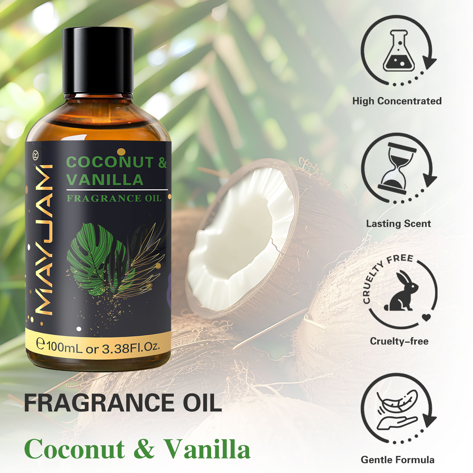 زيت عطري MAYJAM برائحة جوز اله - مراجعة Amber Musk Oil وسعره