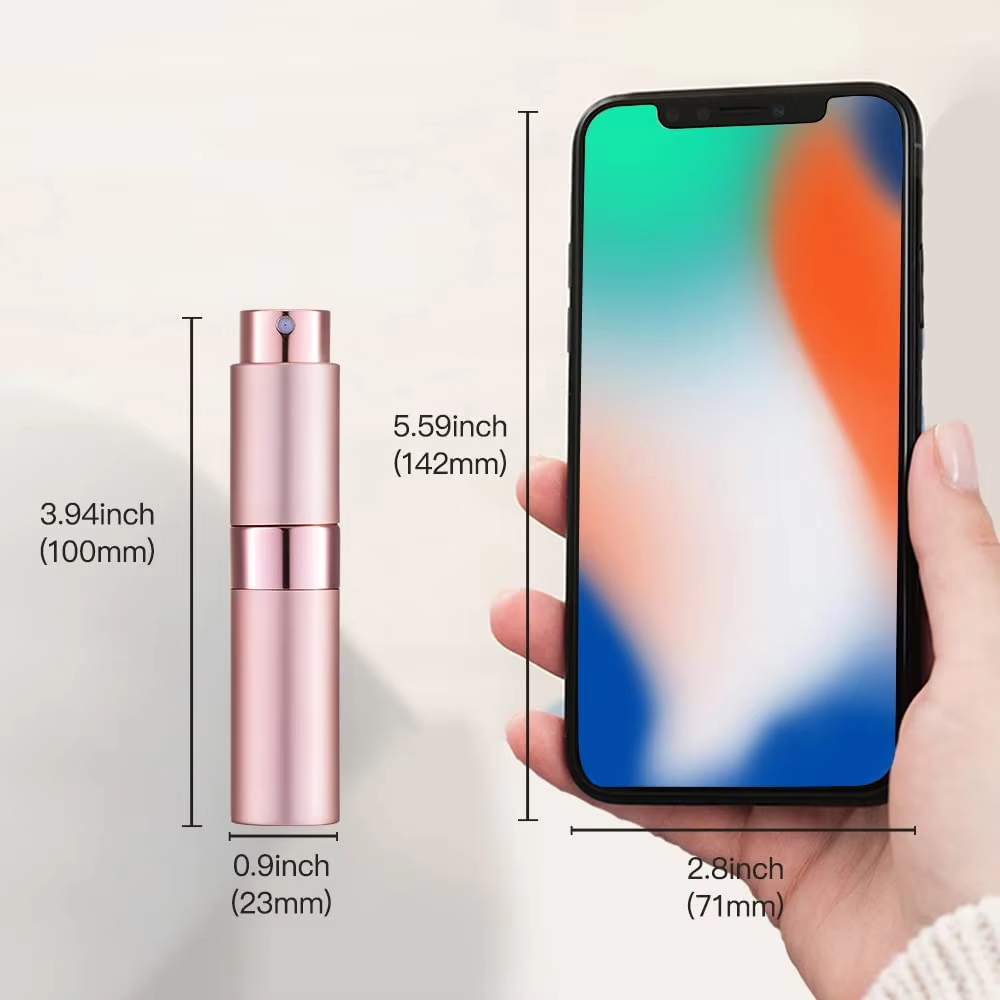 3 قطع + 4 ملحقات زجاجة رذاذ عط - مراجعة Perfume Fragrance Liquid وسعره